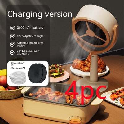 Extractor de Humo Portátil de Escritorio con Potente Flujo de Aire - Image 35