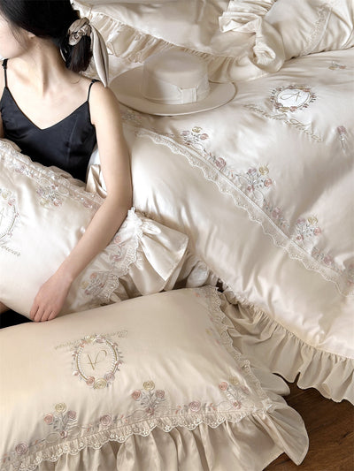 Juego de Cama Tencel de 4 Piezas para Niñas - Suave y Duradero - Image 14