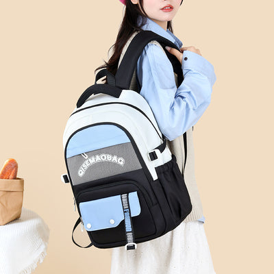 Mochila de Viaje Casual con Contraste de Colores - Image 18