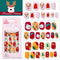 Christmas Press-On Nails for Girls - 24-Piece Ready-to-Use Set