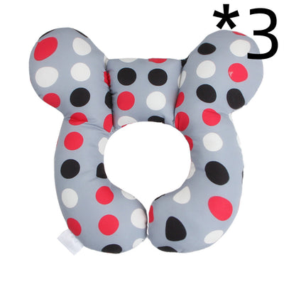Almohada de Viaje Protectora para Bebé - Soporte en Forma de U para Auto - Image 38