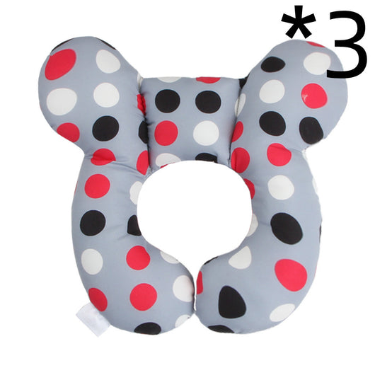 Almohada de Viaje Protectora para Bebé - Soporte en Forma de U para Auto - Image 38