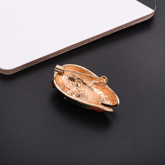 Broche Vintage Cicada de Cristal - Joya Animal de Lujo para Verano - Image 5