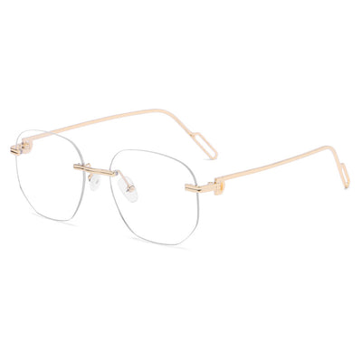 Gafas de Sol Marco Pequeño con Bordes Cortados para Mujer - Image 7