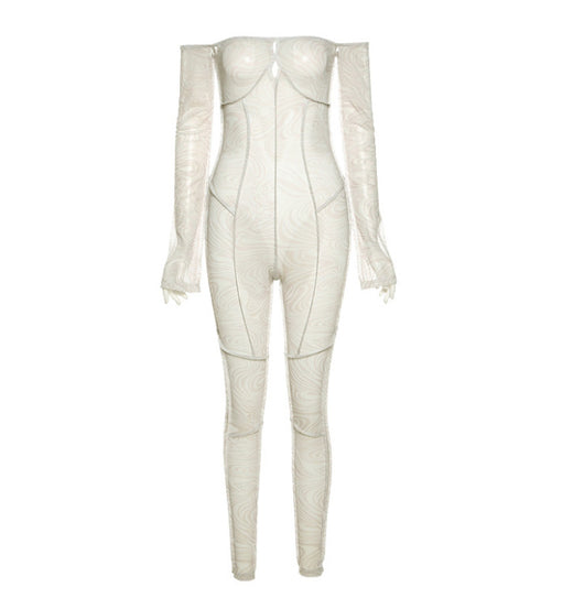 Jumpsuit Cintura Alta Ajustado con Línea Lateral Reversible - Image 4