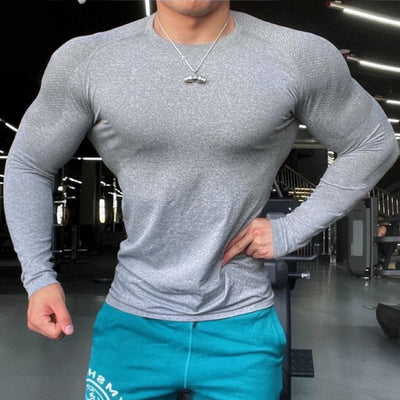 Polera Deportiva Ajustada con Cierre de Cremallera para Entrenamiento y Outdoor
