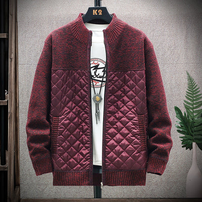 Chaqueta Suéter Acolchada con Costuras Reforzadas - Image 8
