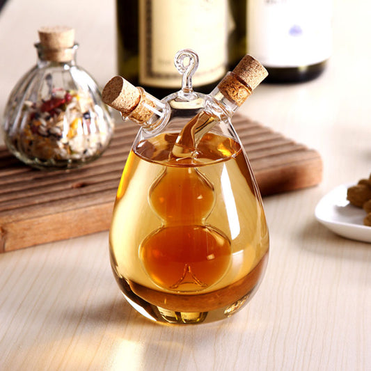 Aceitera de Vidrio Creativa y Antigoteo para Condimentos