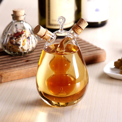 Aceitera de Vidrio Creativa y Antigoteo para Condimentos
