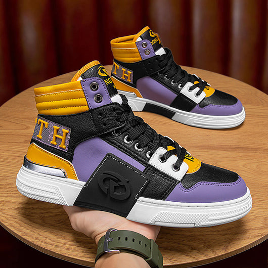 Tenis Casuales para Hombre Punta Redonda Estilo Deportivo Moderno - Image 6