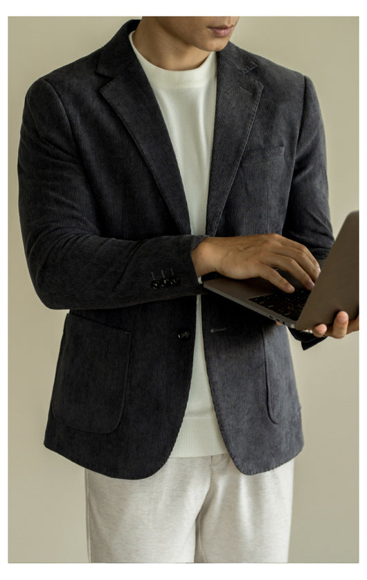 Blazer Slim Fit para Hombre - Primavera y Otoño - Image 13