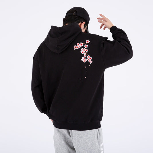 Suéter de Algodón Holgado Tendencia Nacional para Hombre - Image 2