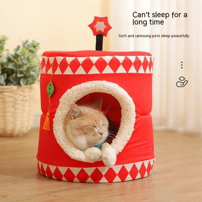 Cama Térmica para Gatos Caja de Regalo Festiva Persimón de la Suerte - Image 2