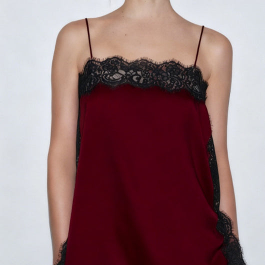 Top Strappy Sexy con Encaje - Estilo Chic y Sofisticado - Image 12