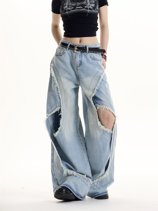 Jeans Retro Americano Diseño Hot Girl - Image 6