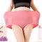 Pack 4 Pantaletas Cintura Alta Viscosa Suave Colores Lisos Mujer