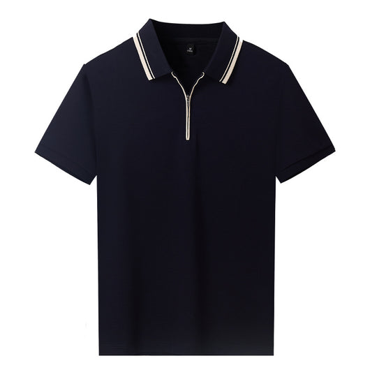 Polo Casual de Manga Corta con Cuello para Hombre - Image 3