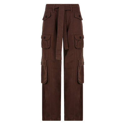 Pantalones Vaqueros Grises Retro Estilo Europeo para Mujer - Image 3