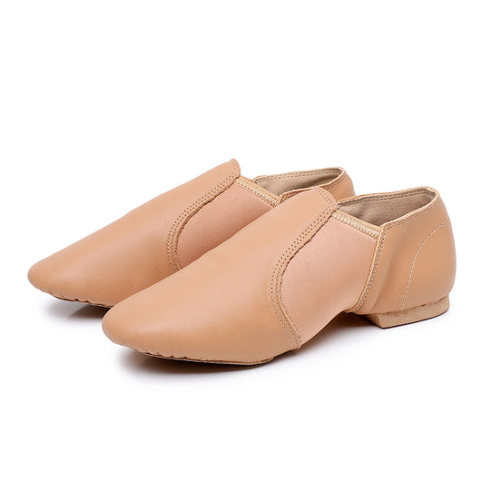 Zapatos de Jazz de Cuero Genuino con Suela Blanda para Práctica - Image 4
