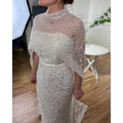 Vestido Largo de Lujo Pearl con Caída Elegante - Image 27