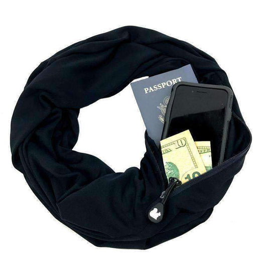 Bufanda Térmica para Parejas con Cierre y Almacenamiento Otoño-Invierno - Image 10