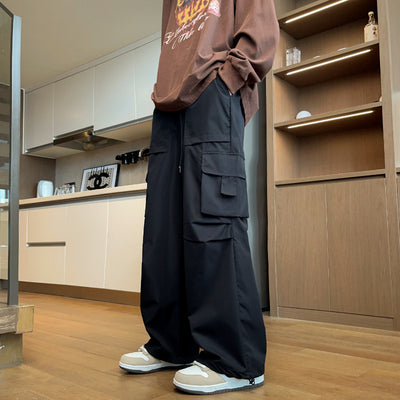 Pantalones Rectos Holgados Estilo Hong Kong - Casual e Informal - Image 7