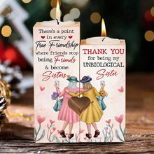 Candelabro Corazón Lacado con Ornamentos de Madera - Regalo de Pareja Navideño
