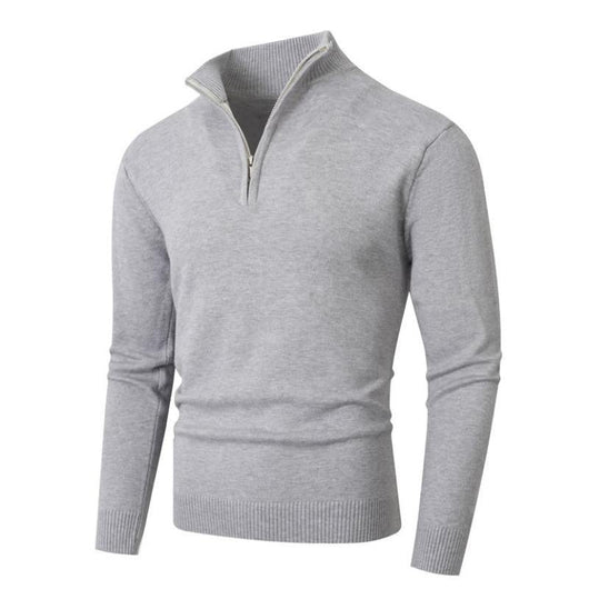 Suéter con Cierre para Hombre Talla Grande Forrado en Fleece - Image 27