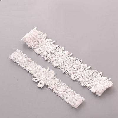 Juego de Ligas y Calcetines de Encaje con Tirantes - Image 10