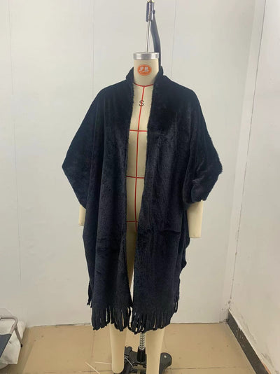 Cardigan Tejido para Mujer con Mangas Murciélago y Diseño de Borlas - Saco Suelto y Elegante - Image 13