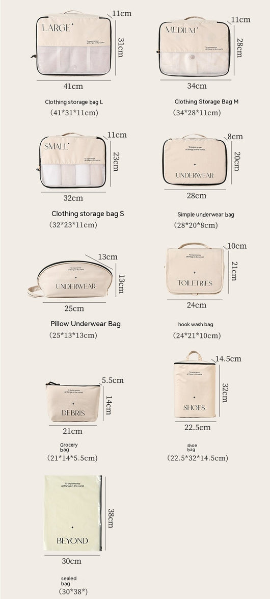 Juego de Bolsas de Almacenamiento para Viajes - Image 7