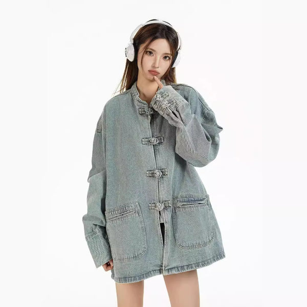 Chaqueta Denim Premium para Mujer - Talla S