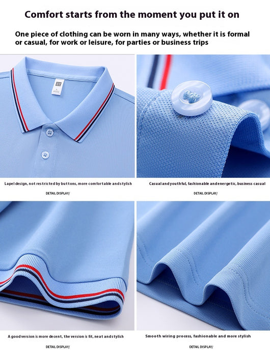 Polo Casual de Manga Corta con Solapa - Ideal para Actividades Grupales - Image 22