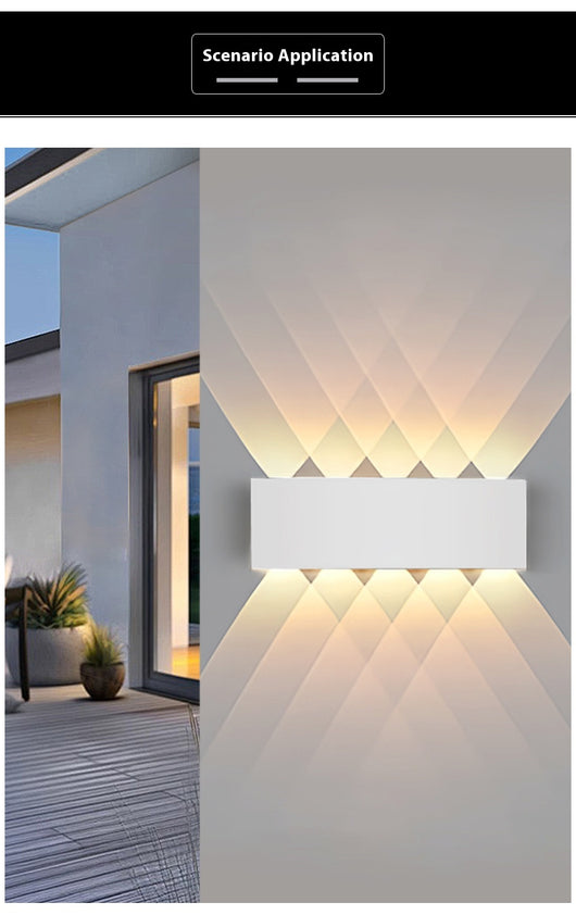 Lámpara de Pared LED Telescópica Blanca Resistente al Agua - Image 19