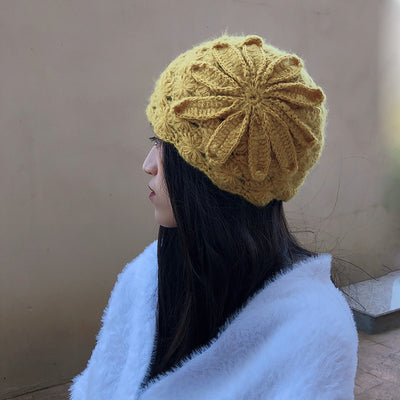 Gorro de Lana Tejido a Mano para Mujer - Image 2