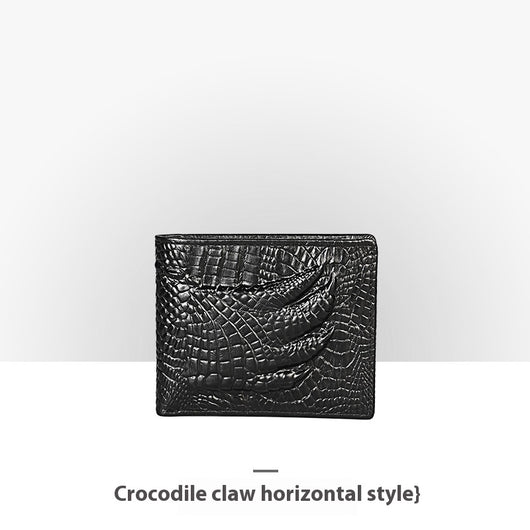 Cartera de Cuero Artesanal Grabada Retro para Hombre - Image 33
