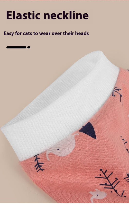 Prenda de Esterilización para Gatos - Protección Respirable Anti-lamido - Image 16