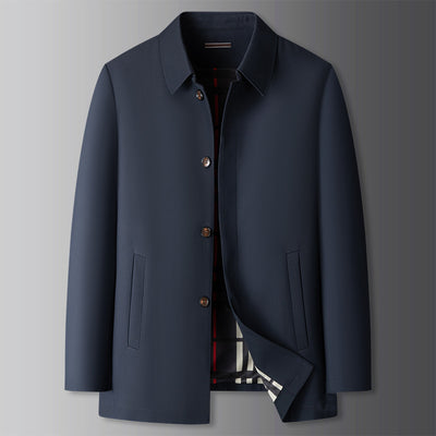 Abrigo Ejecutivo Tipo Trench para Hombre Tallas Grandes - Image 6