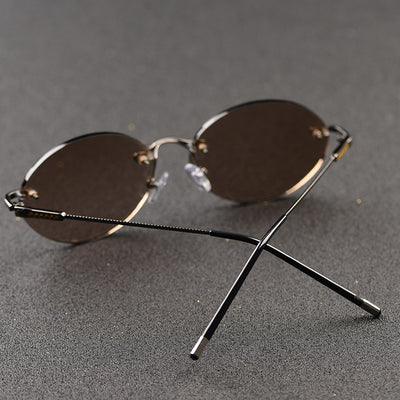 Gafas de Sol Ovaladas sin Marco Anti Fatiga - Image 10
