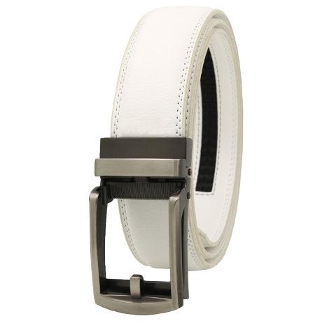 Cinturón de Cuero Genuino para Hombre con Hebilla Automática - Image 14