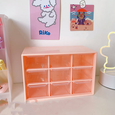 Organizador de Escritorio con 6 Compartimentos y Cajones Deslizantes - Image 7
