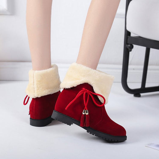 Zapatos de Algodón Reversibles con Forro Polar Térmico - Image 8