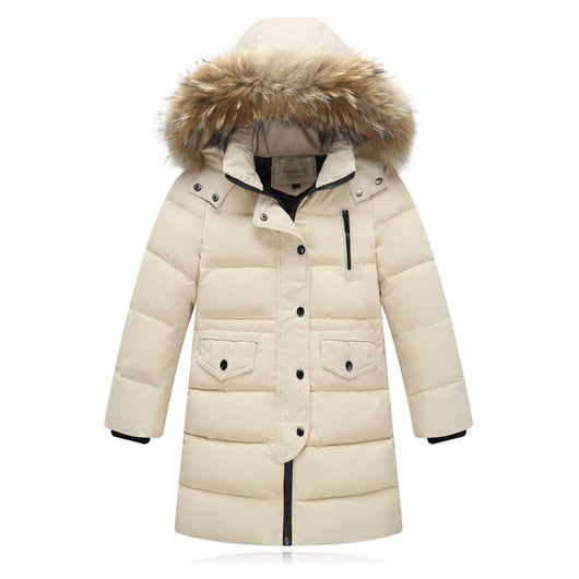 Chaqueta Acolchada Infantil con Cuello de Pelaje - Abrigo Grueso Unisex - Image 11