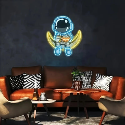Lámpara de Pared Astronauta Neón LED - Image 12