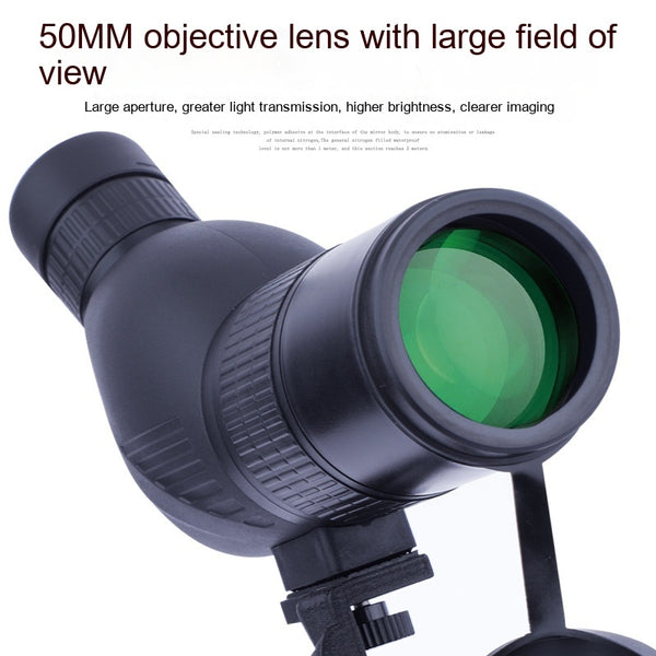 Telescopio Monocular 12-36x de Alta Definición para Observación de Aves