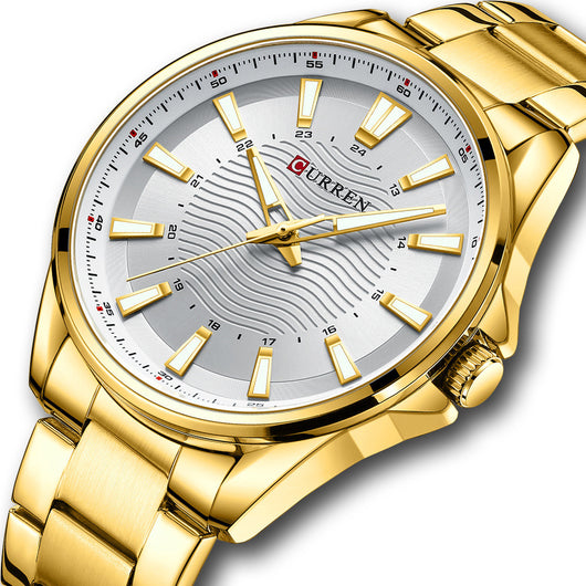 Reloj de Negocios para Hombre con Correa de Acero Inoxidable - Image 3