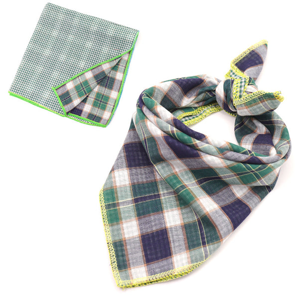 Pañoleta Reversible de Algodón para Mascotas