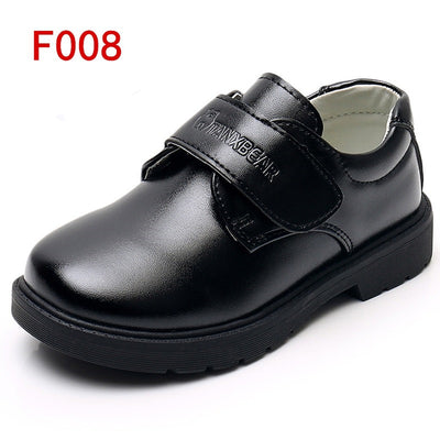 Zapatos de Cuero Negro con Brillo Espejo y Punta Redonda - Image 12