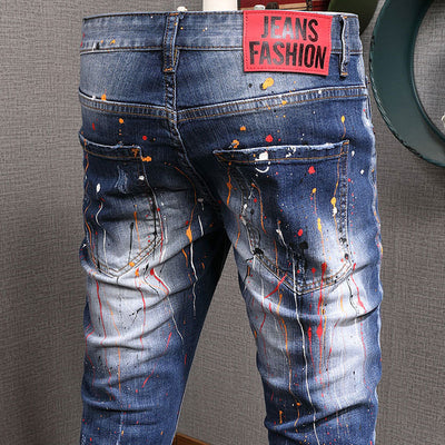 Jeans de Tela Elástica con Tecnología de Ajuste de Color - Image 8