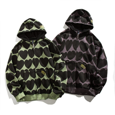 Sudadera Unisex con Capucha y Bordado Completo